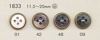 1833 Elegant And Luxurious Buttons For Shirts And Jackets DAIYA BUTTON