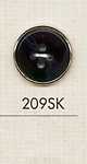 209SK 4-hole Plastic Button For Simple Shirts DAIYA BUTTON