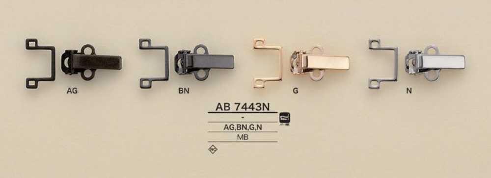 AB7443N Front Parts With Brass Patch Function[Hook] IRIS