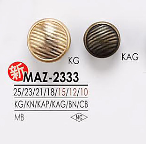 MAZ2333 Metal Button IRIS