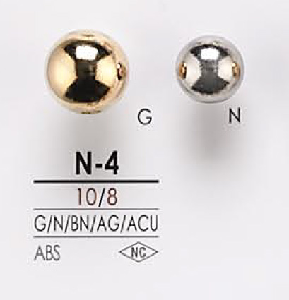 N4 Metal Button IRIS