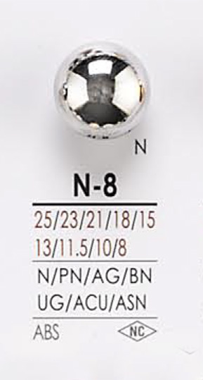 N8 Metal Button IRIS