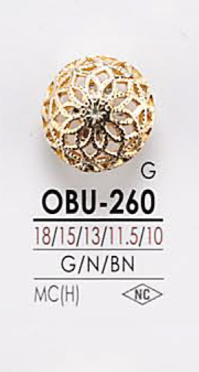 OBU260 Metal Button IRIS
