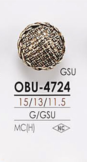 OBU4724 Metal Button IRIS