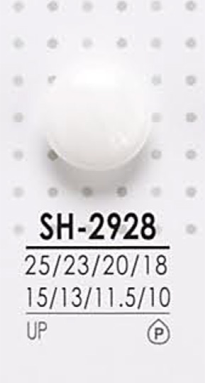 SH2928 Polyester Button For Dyeing IRIS