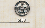 SLB8 DAIYA BUTTONS Shell-like Polyester Button DAIYA BUTTON