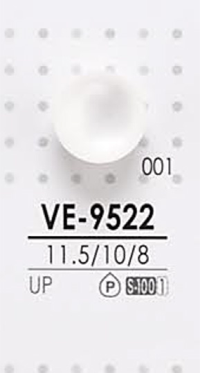 VE9522 Round Ball Button For Dyeing IRIS