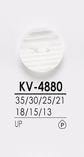 KV4880 Shirt Button For Dyeing IRIS