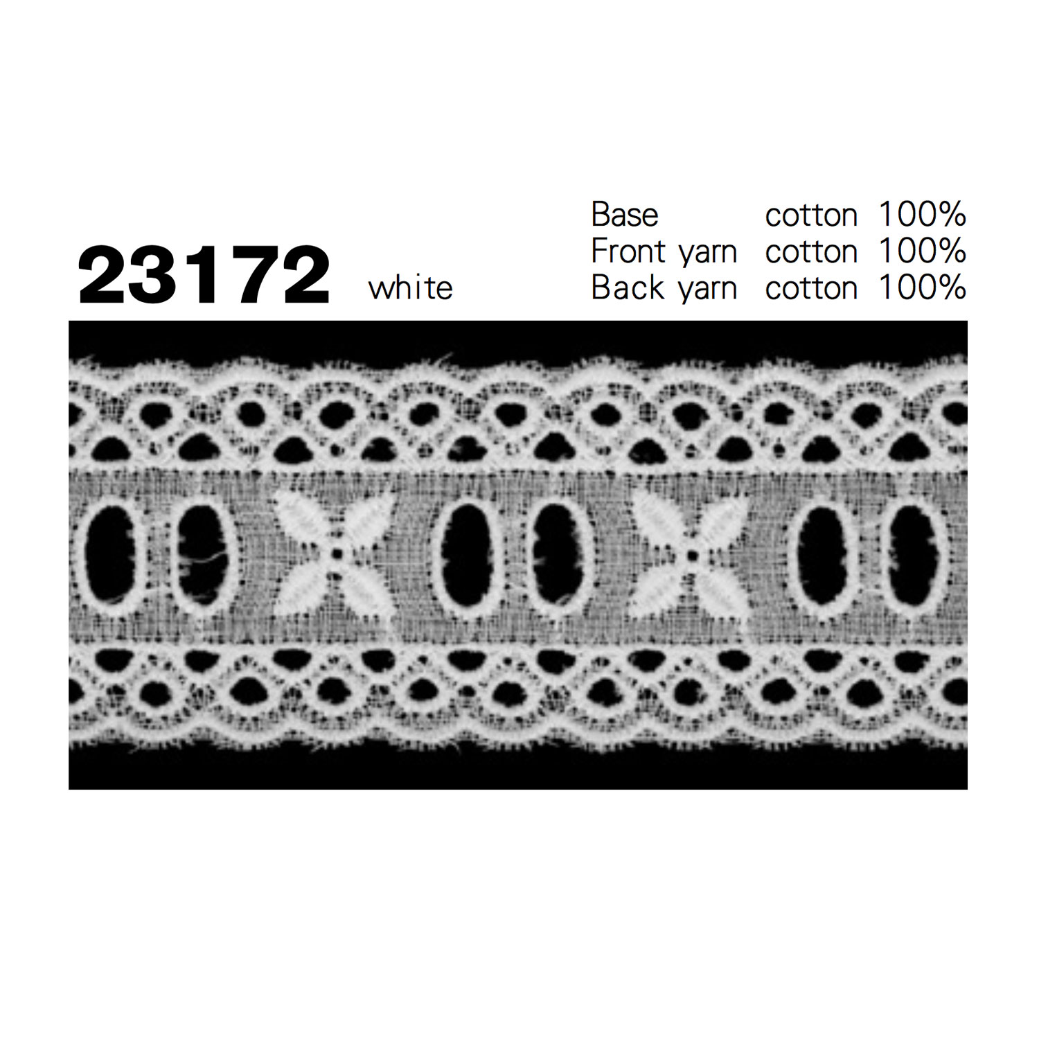 23172 Cotton Fine Lace Kyowa Lace
