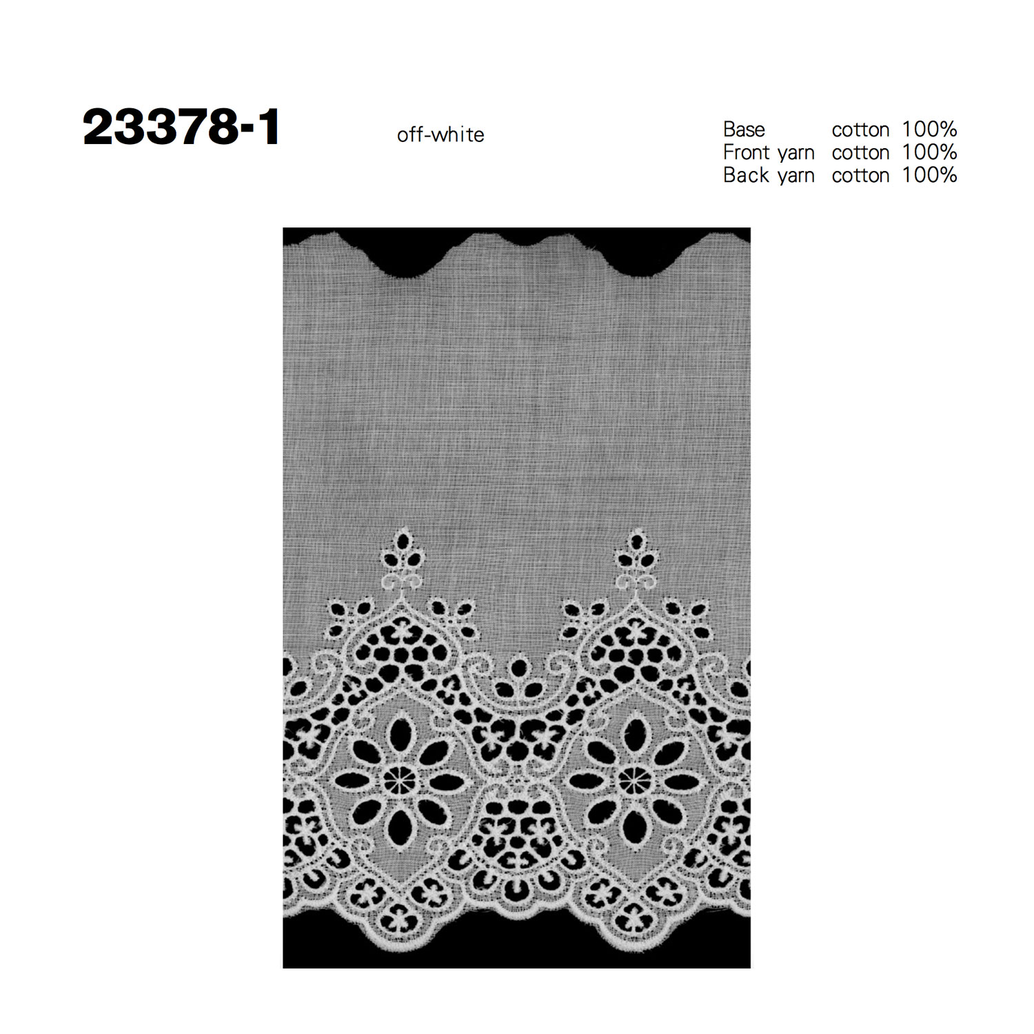 23378-1 Cotton Lace Kyowa Lace