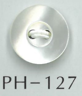 PH127 2-hole Hollow Shell Button Sakamoto Saji Shoten