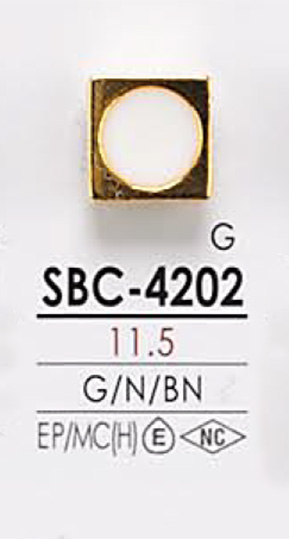 SBC4202 Metal Button For Dyeing IRIS