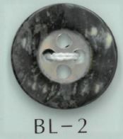 BL-2 2-hole Center Color Changeable Shell Button Sakamoto Saji Shoten