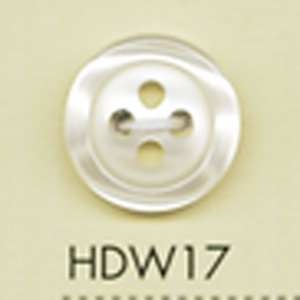 HDW17 DAIYA BUTTONS Impact Resistant HYPER DURABLE "" Series Shell-like Polyester Button "" DAIYA BUTTON