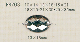 PR703 Diamond Cut Button DAIYA BUTTON