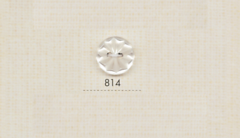 814 DAIYA BUTTONS Two Shell Polyester Button (Three-dimensional Flower) DAIYA BUTTON