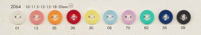 2064 Colorful Buttons For Candy Color Shirts DAIYA BUTTON