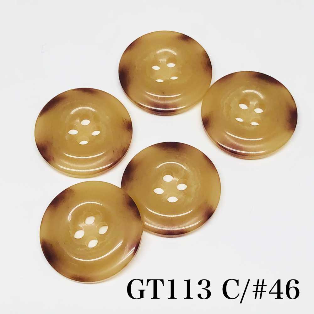 GT113 Buffalo-like Polyester Button IRIS