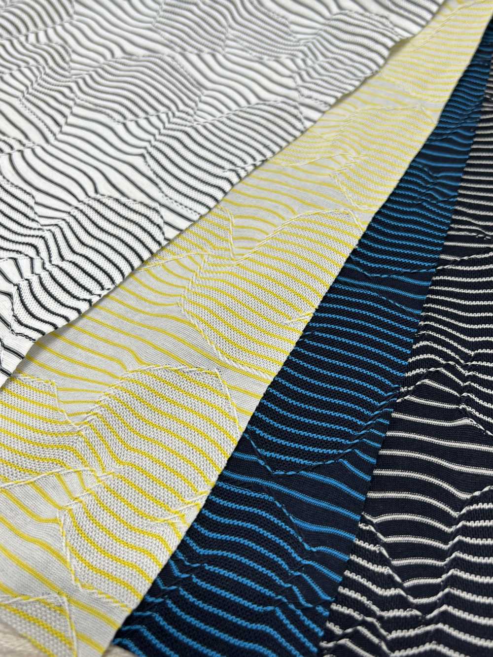 75035 Tuck Horizontal Stripes Jacquard[Textile / Fabric] SAKURA COMPANY