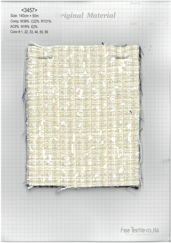 3457 Slurrit Mall Fancy Tweed[Textile / Fabric] Fine Textile