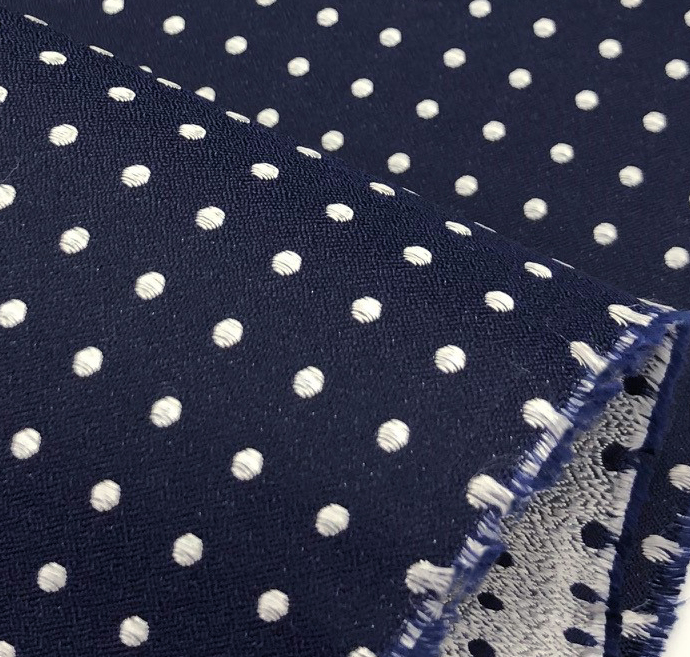 S-972 Yamanashi Fujiyoshida Dot Pattern Formal Textile Yamamoto(EXCY)