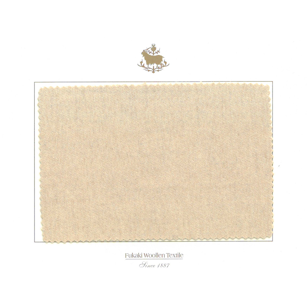 5654 Fukaki Woolen Made In Japan Super Luxury Coat Material Ibex Textile FUKAKI