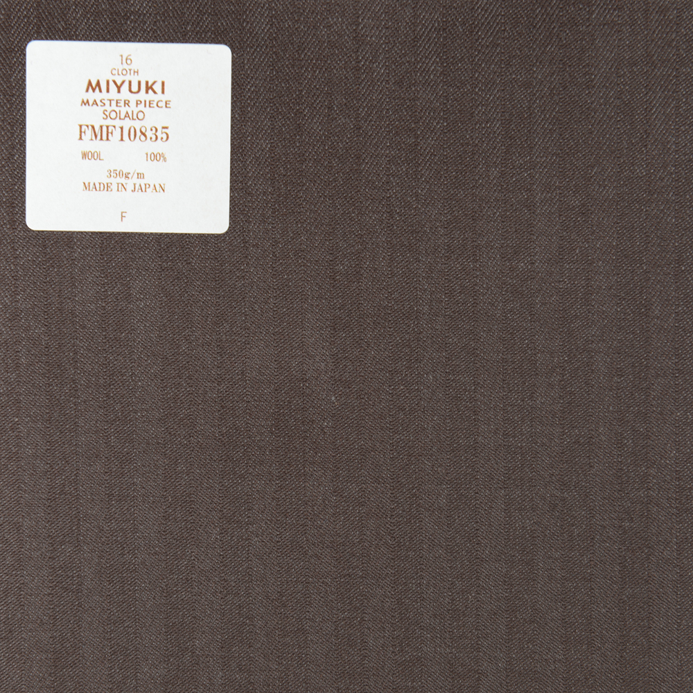 FMF10835 Masterpiece Solaro Herringbone Pattern Brown[Textile] Miyuki Keori (Miyuki)