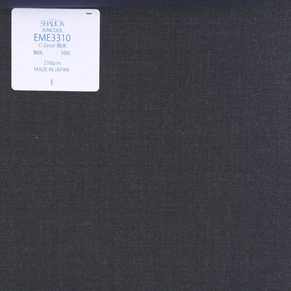 EME3310 Japanese Summer Clothing Sharick Series Juncourt Plain Charcoal Gray[Textile] Miyuki Keori (Miyuki)