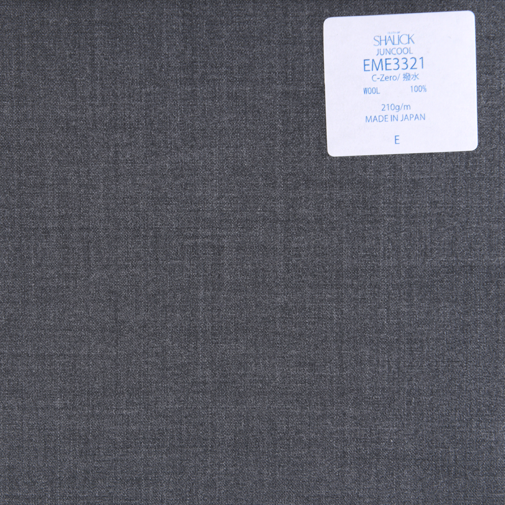 EME3321 Japanese Summer Clothing Sharick Series Juncool Plain Gray[Textile] Miyuki Keori (Miyuki)