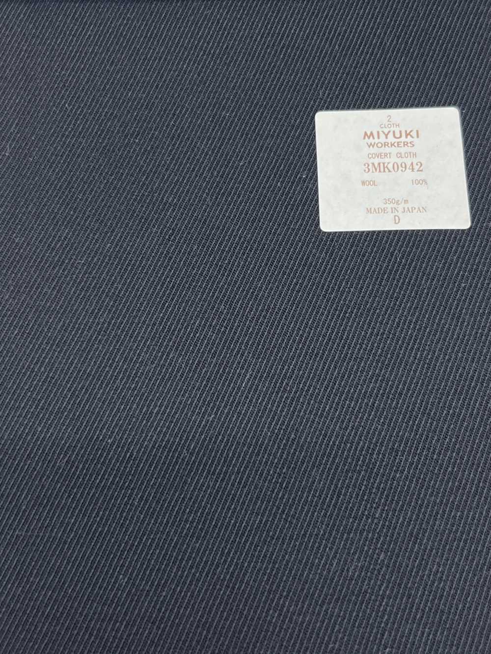 3MK0942 Creative Workers Covered Cloth Plain Navy Blue[Textile] Miyuki Keori (Miyuki)