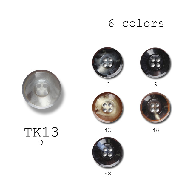 TK13 Polyester Buttons For Domestic Suits And Jackets