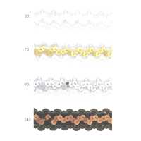 113-206 Sequin Braid[Ribbon Tape Cord] DARIN Sub Photo