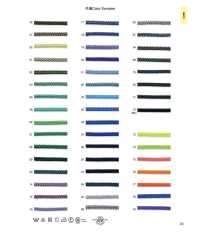 3087 Polyester Cord[Ribbon Tape Cord] ROSE BRAND (Marushin) Sub Photo
