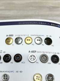 A5503 2 Holes Simple Metal Button IRIS Sub Photo