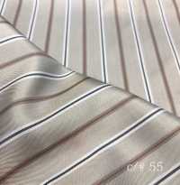AK5100 LOISOR Yarn Dyed Cupra Stripe Sleeve Lining L-top(LOISIR) Sub Photo