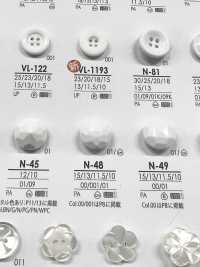 N48 Diamond Cut Button For Transparency &amp; Dyeing IRIS Sub Photo