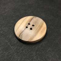 OL320 Natural Material Wood 4-hole Button DAIYA BUTTON Sub Photo