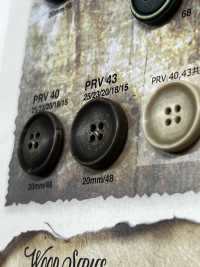 PRV43 Bone Buttons For Suits And Jackets IRIS Sub Photo