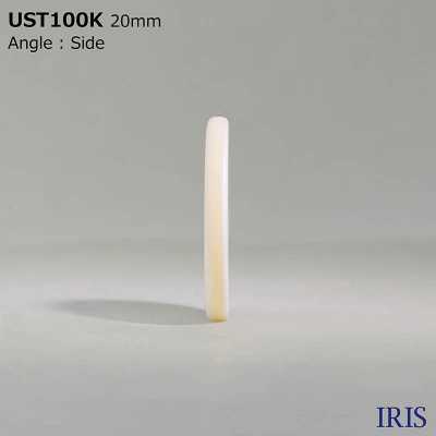 UST100K Natural Material Dyeing Front Hole 2 Shell Shell Shell Matte Button IRIS Sub Photo