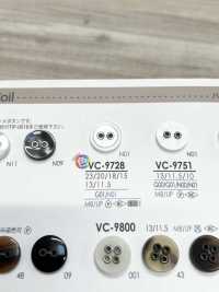 VC9728 Two-hole Eyelet Washer Button For Dyeing IRIS Sub Photo