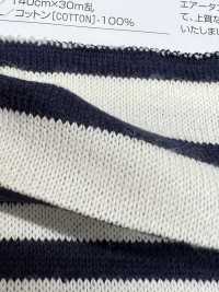 409 20/2 Cotton Jersey Dyed Horizontal Stripes[Textile / Fabric] VANCET Sub Photo