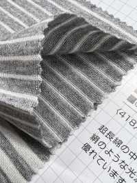 419 60/2 Mercerized Cotton Jersey Horizontal Stripes[Textile / Fabric] VANCET Sub Photo
