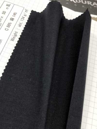 SB4035 Cotton / Linen Typewritter Cloth Cross Washer[Textile / Fabric] SHIBAYA Sub Photo