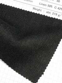 SB70708 L / C Heavy Linen Herringbone[Textile / Fabric] SHIBAYA Sub Photo