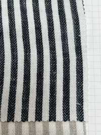 SBY7308 1/40 Linen Herringbone Hickory[Textile / Fabric] SHIBAYA Sub Photo