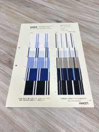 5403 50 Single Thread X 80 Thread Broadcloth Stripe Silk Protein Processing[Textile / Fabric] VANCET Sub Photo