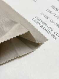 7579 Cupra / Cotton / Linen Frost Twill[Textile / Fabric] VANCET Sub Photo