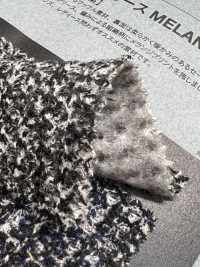 1031150 Waffle Knit Sweater Fleece MELANGE PRINT[Textile / Fabric] Takisada Nagoya Sub Photo