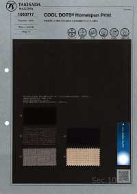1060717 COOL DOTS® Home Spun Print[Textile / Fabric] Takisada Nagoya Sub Photo
