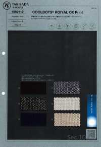1060110 COOL DOTS® Royal Oxford Print[Textile / Fabric] Takisada Nagoya Sub Photo